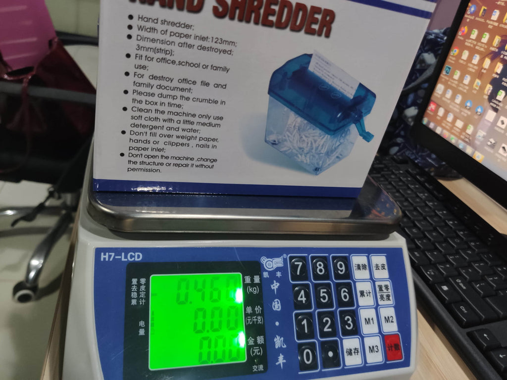 Kiplyki Wholesale Mini Hand Shredder Portable Paper Shredder A6 Manual Shredder Documents Paper Documents Cutting Tool Shredders