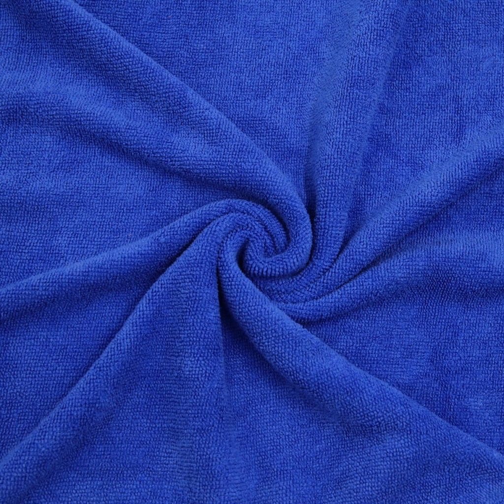 Unique Bargains 2pcs High Absorbing Synthetic Chamois Car Clean Cloth Towel Protective for Auto Car Blue Green
