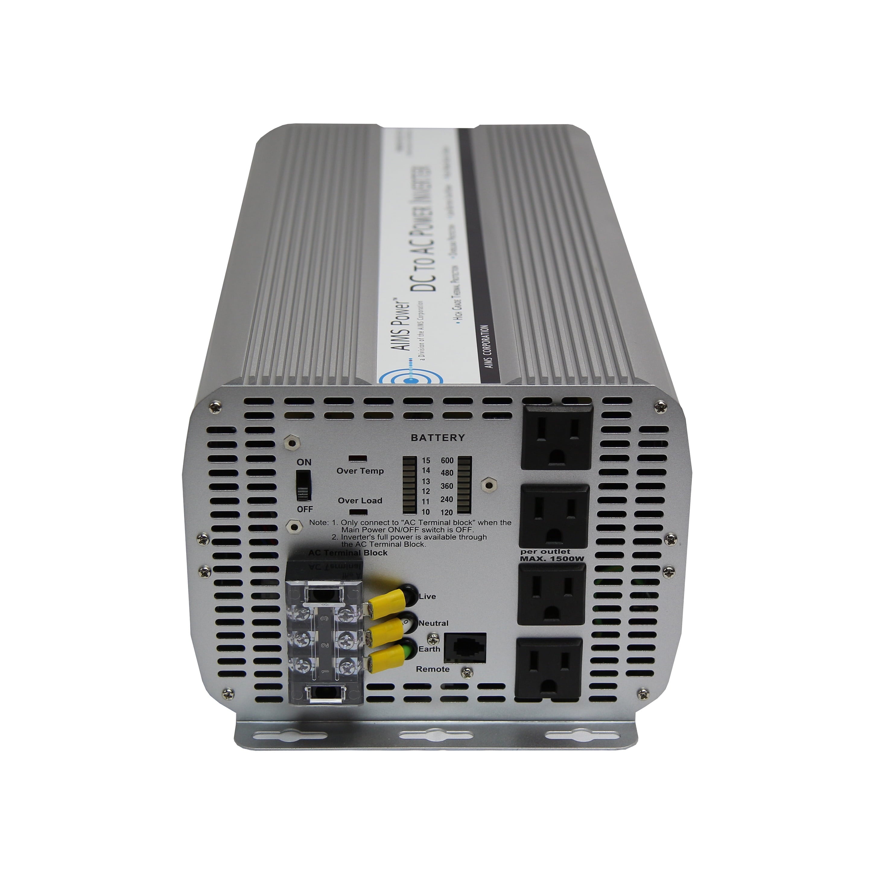AIMS Power 5000 Watt 48 Volt Modified Sine Inverter