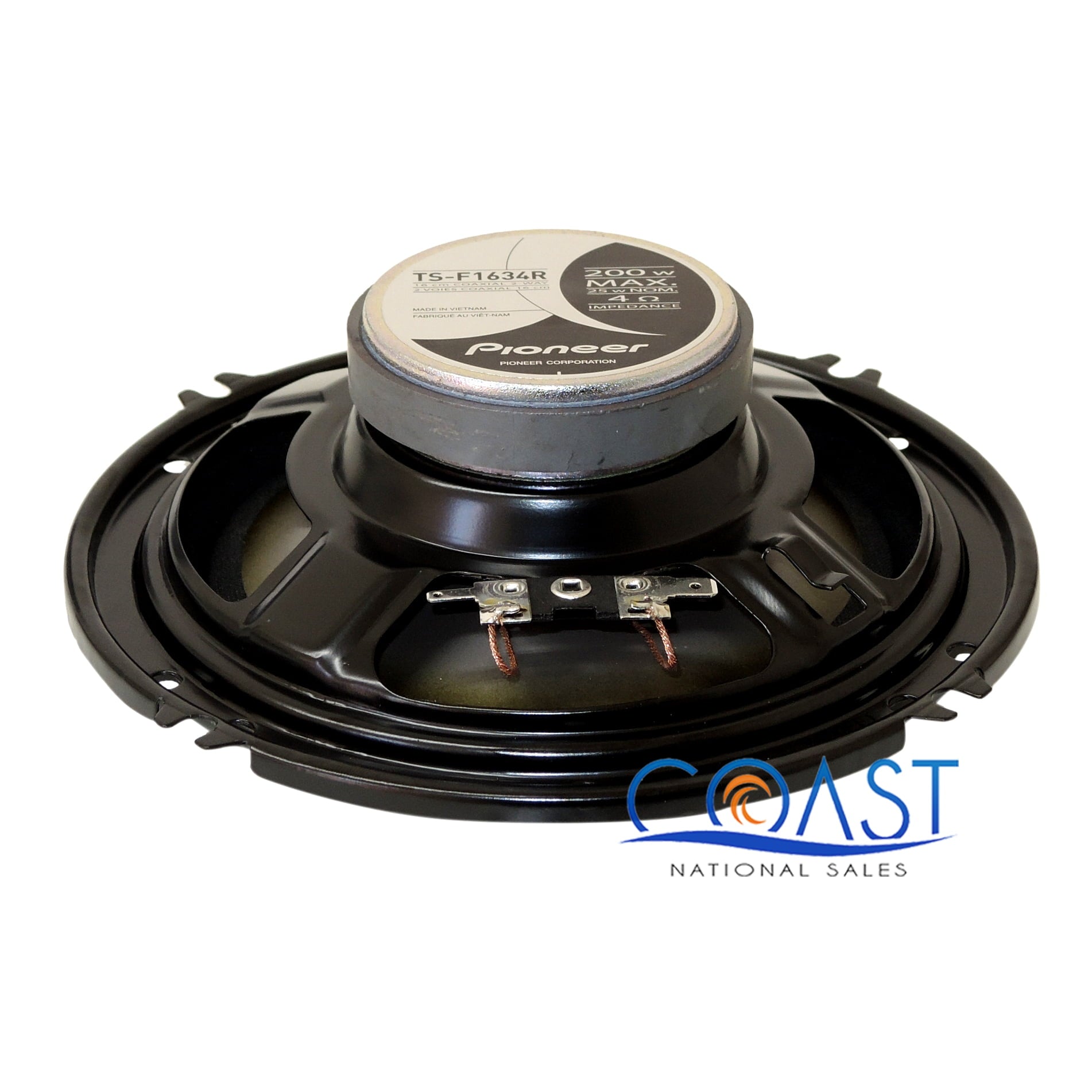 Pioneer TS-F1634R 6.5" 200W 2-Way Speakers