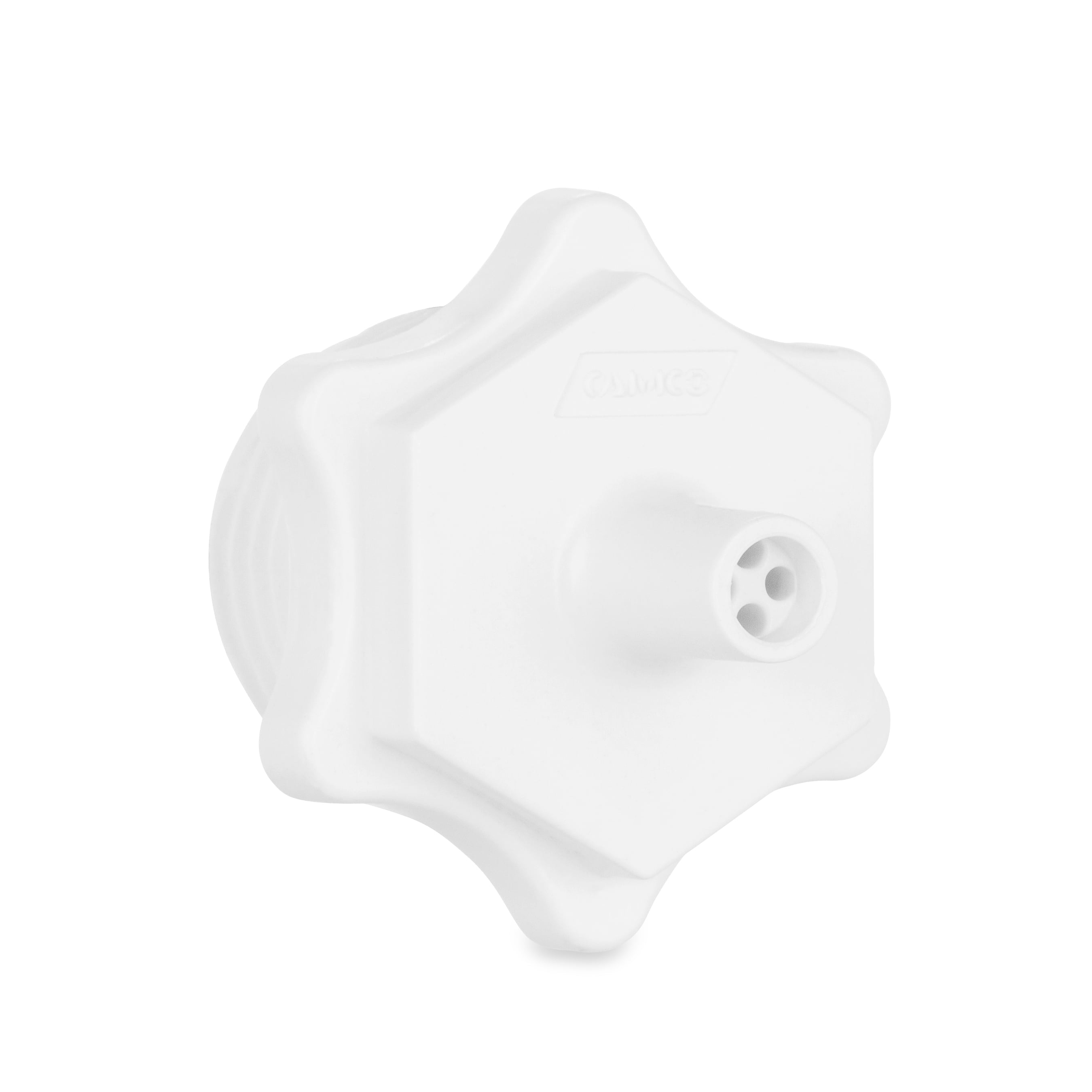 Camco Camper/RV Blow Out Plug | Used to Apply Air Pressure in Water Lines for Winterizing | Plastic, White (36103)