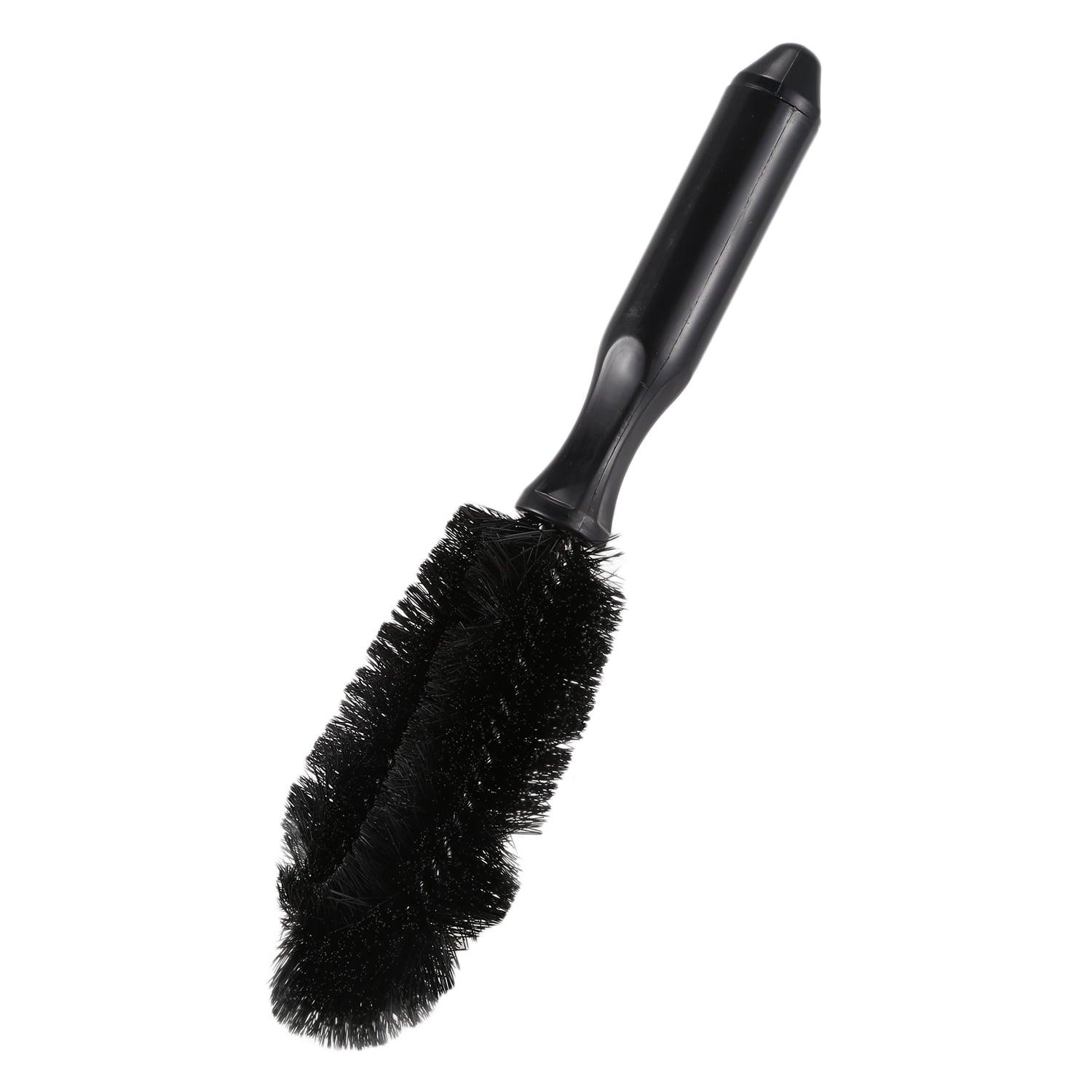 Black Car Auto Wheel Tire Rim Brush Wash Cleaning Tool 10.6" Long