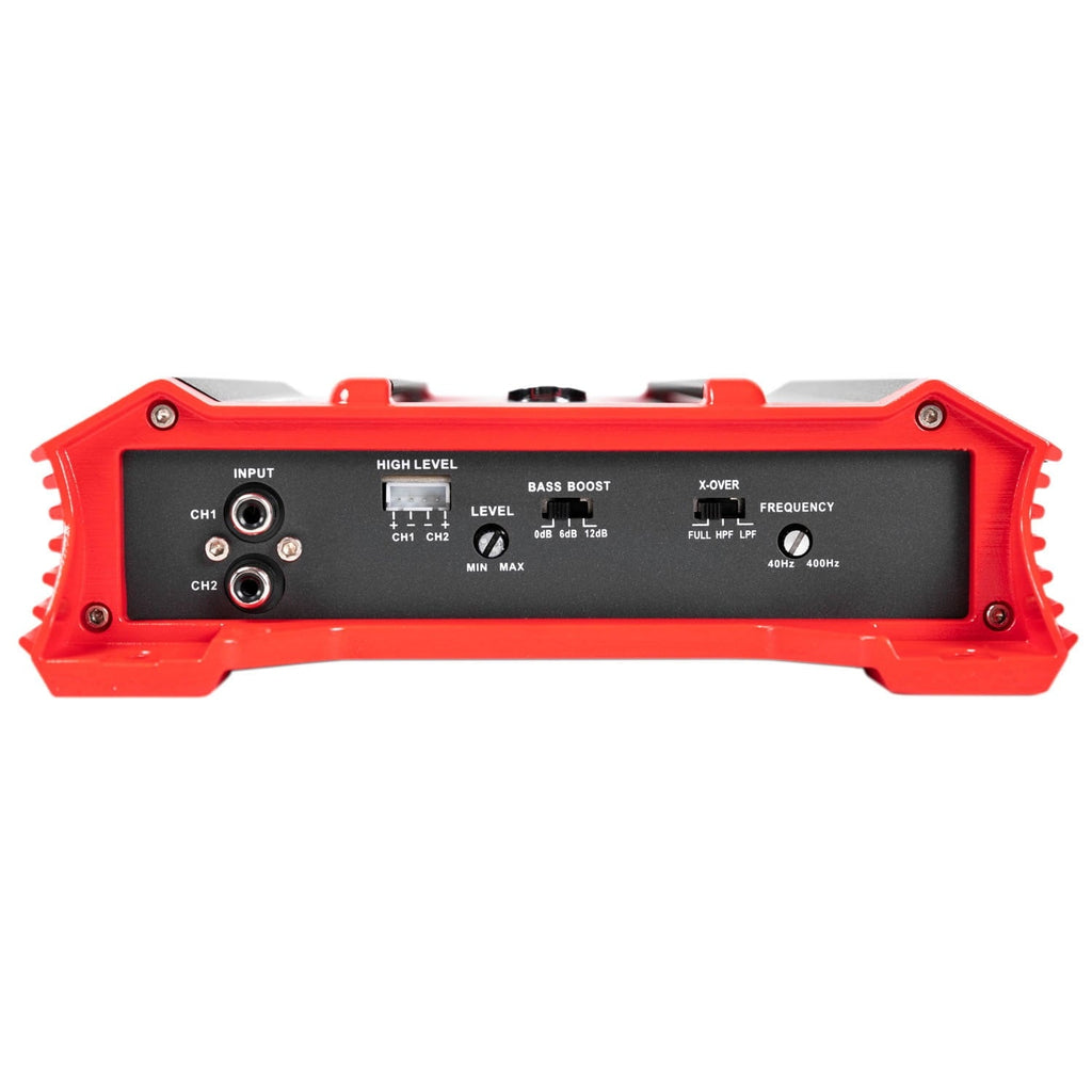Crunch GP-2000.2 Ground Pounder 2000 Watt 2-Channel Amplifier Car Stereo Amp