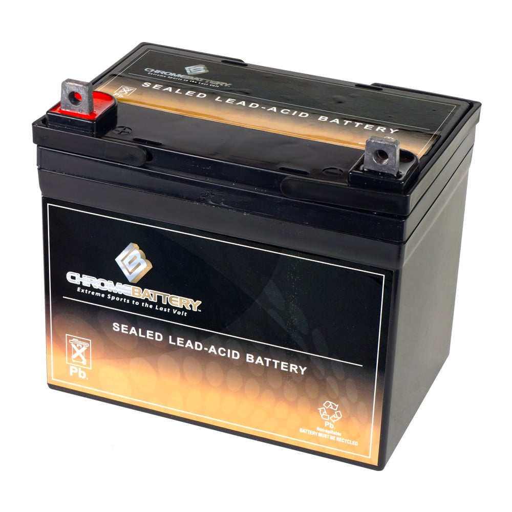 Chrome Battery 12V 35Ah Battery for Deere & Co. S92 Lawnmower