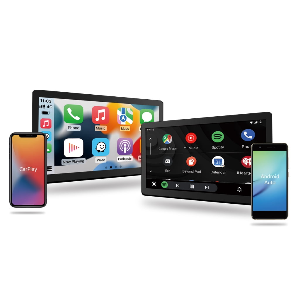 OTTOCAST U2-X Pro Wireless CarPlay Android Auto Car Adapter 2 in 1 for Wired CarPlay Cars Smart Button Faster Connection OTA Update