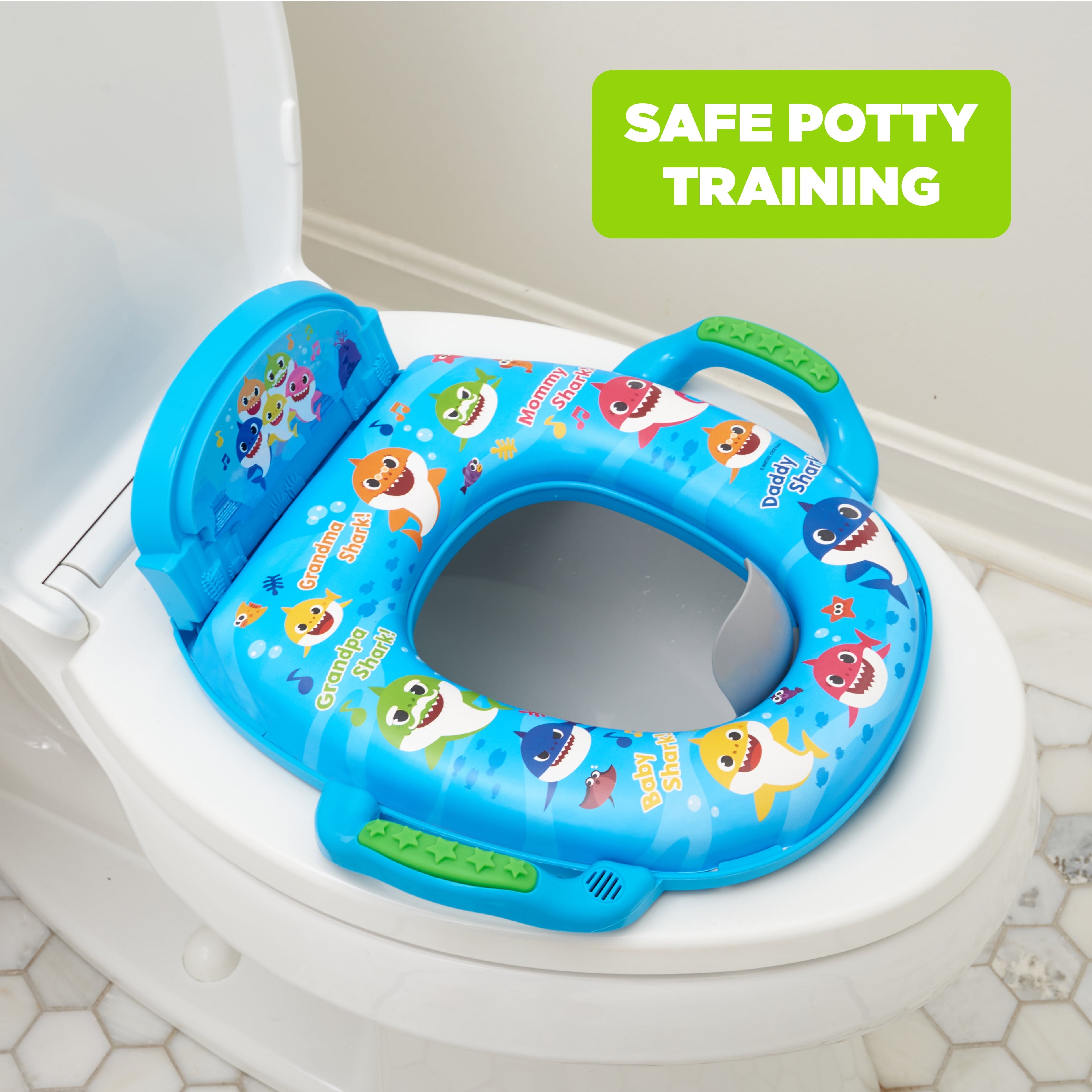 Baby Shark "Fintastic" Deluxe Potty Seat with Sound