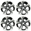 18" SET OF 4 18X7.5  Machined BLACK Wheels For 2014 2015 Honda Civic OEM Quality Replacement Rim