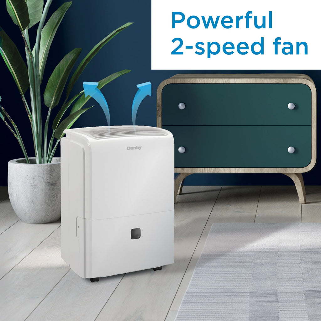 Danby DDR040EBWDB 40 Pint Dehumidifier in White