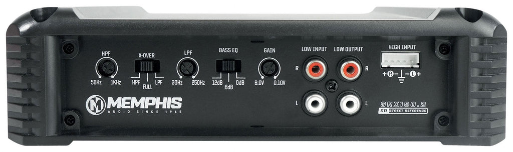 Memphis Audio SRX1240 500w Peak / 250w RMS 12" SRX Car Audio Subwoofer+Amplifier