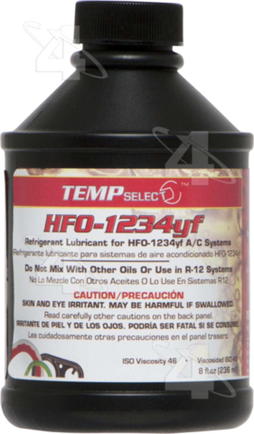 Four Seasons 59234 8 oz. PAG 46 Oil for R1234yf Fits select: 2017-2018 CHEVROLET SILVERADO, 2018 CHEVROLET EQUINOX