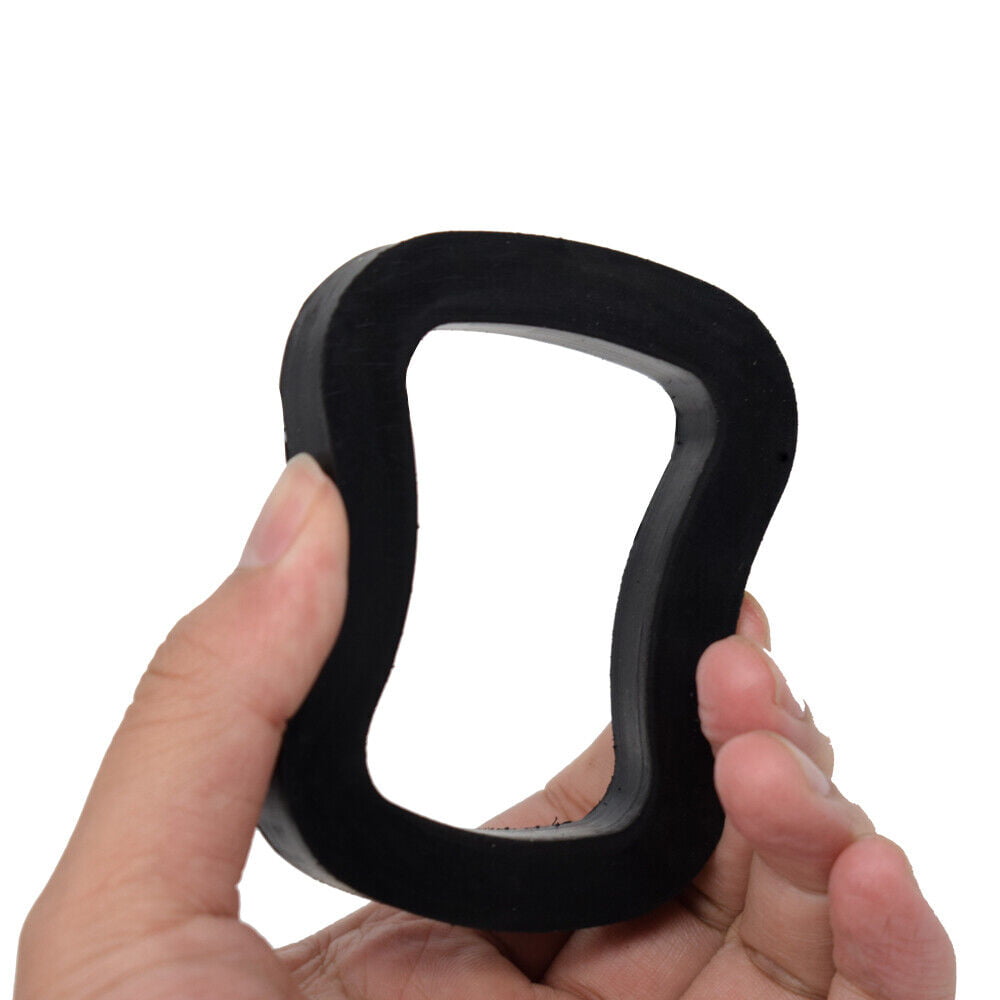 Yiyasu 2" Rubber Cushion Silencer Pad 2Pcs for Trailer Hitch Receiver Reduce Tow Rattle