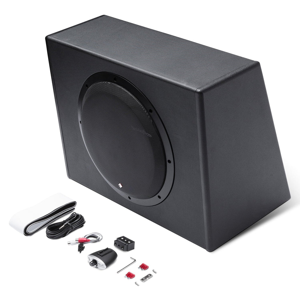 Rockford Fosgate P300-12 Punch 12" 300-Watt Powered Subwoofer in Enclosure