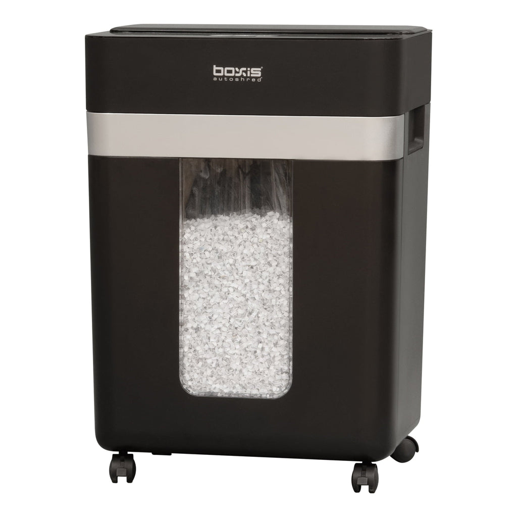 Boxis 150-Sheet Micro-Cut Shredder, Black, AD150T