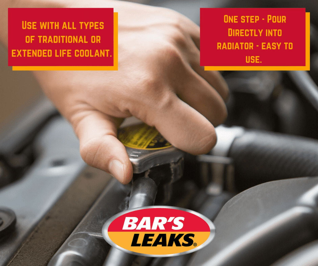 Bar's Leaks Block Seal Liquid Copper Intake & Radiator Stop Leak, 18 oz