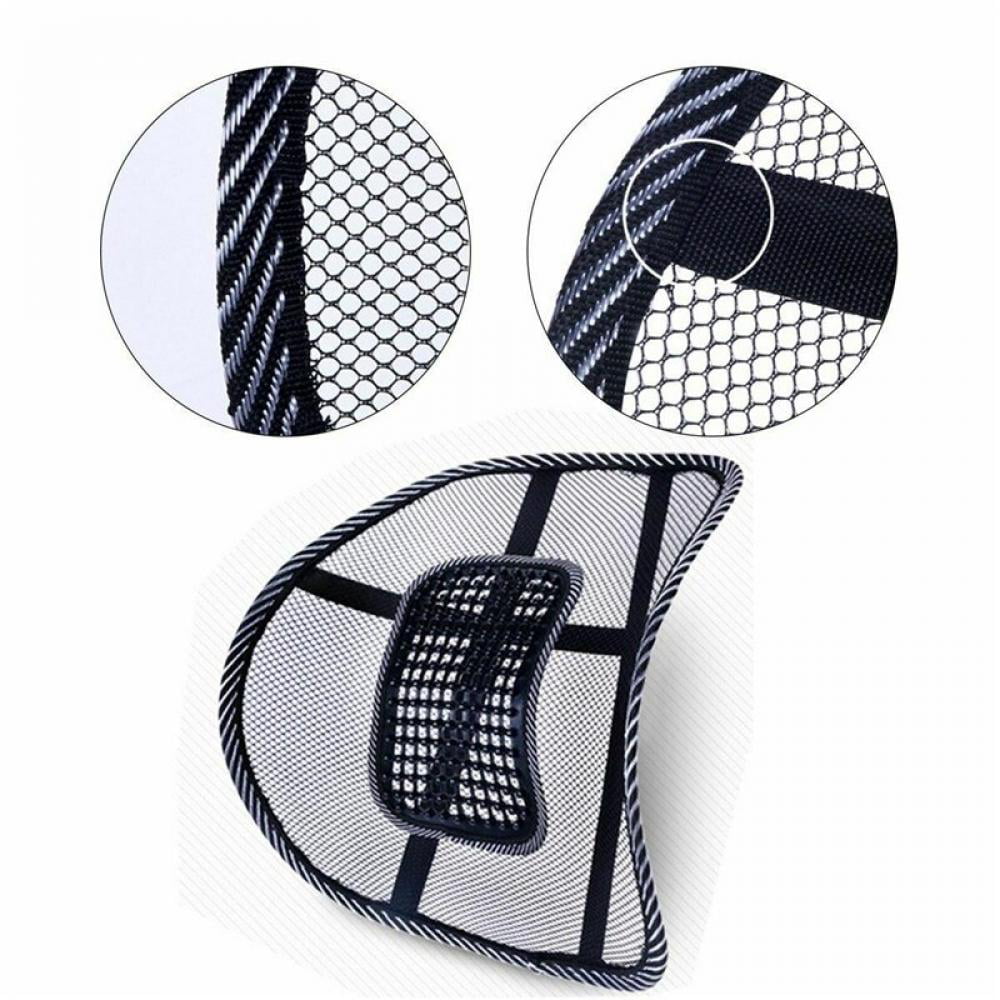 Spdoo Cool Vent Cushion Mesh Back Lumbar Support Office Home Car Seat Chair Truck Seat