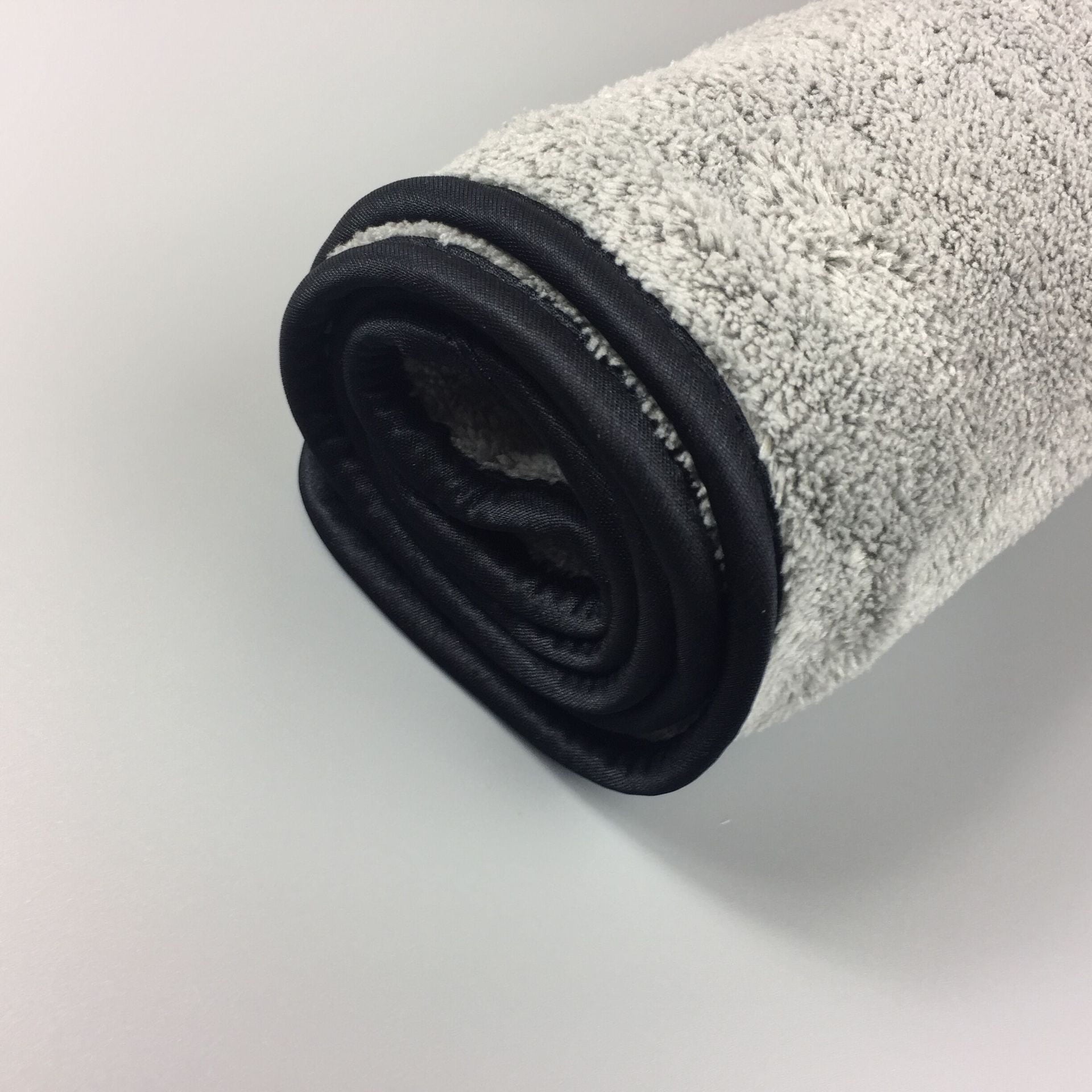 Microfiber Plush Car Drying Towel Cleaning Towels Super Absorbent Auto Detailing Towel 40x100cm Grey