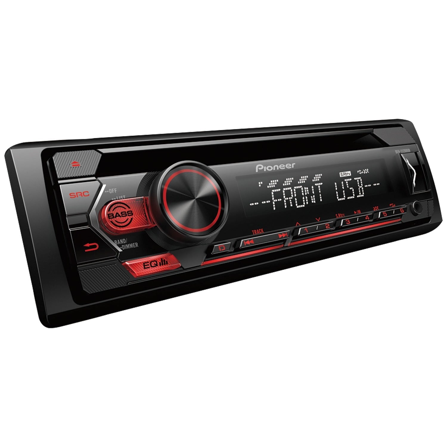 Pioneer DEH-S1200UB Single-DIN In-Dash CD Player with USB Port