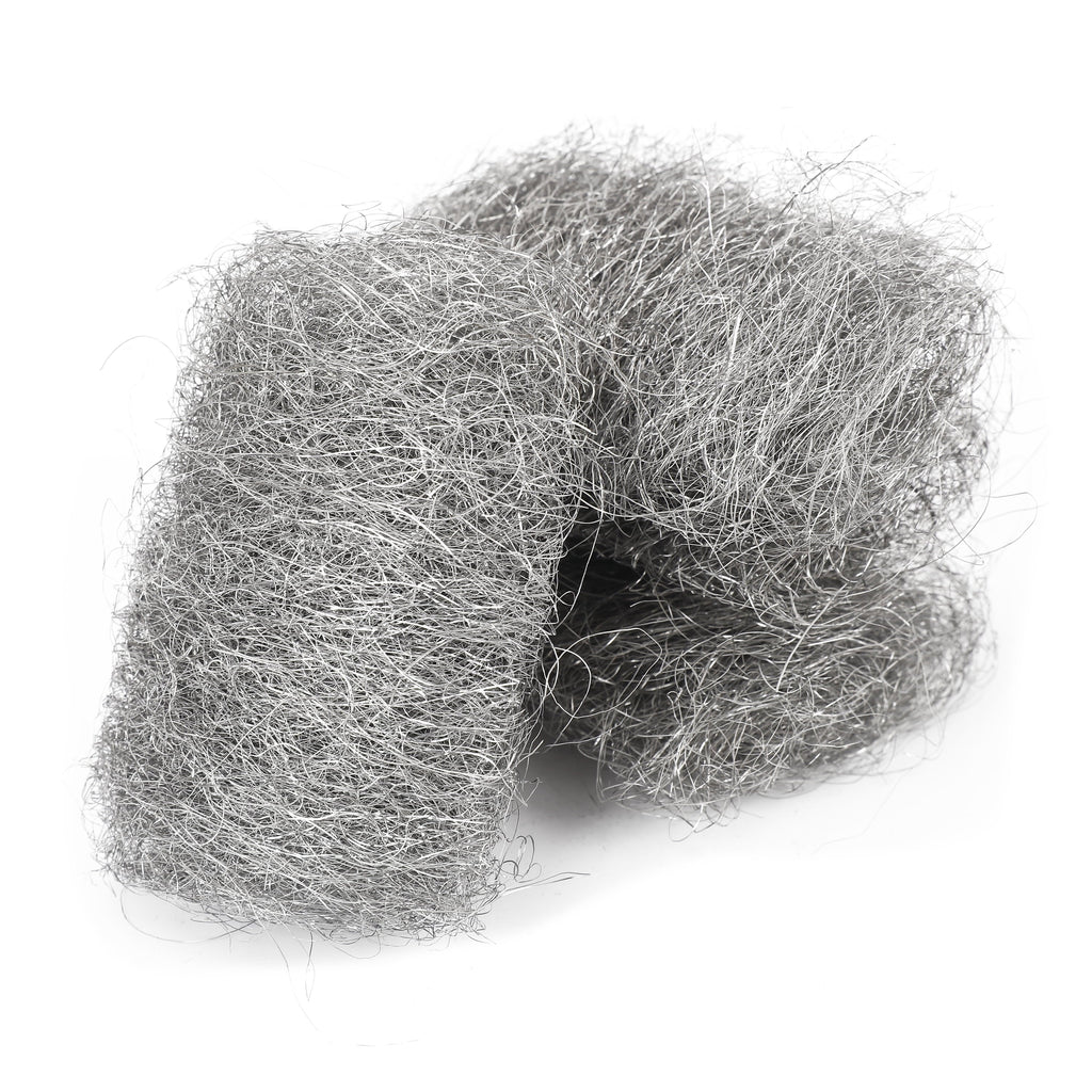 Hyper Tough #3 Coarse Steel Wool Pads, 12 Pack