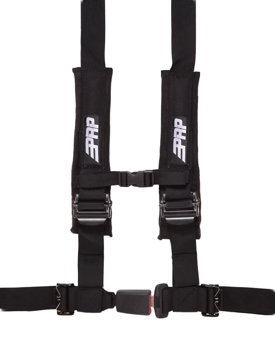 PRP BPRSBAUTO2 2 in. 4-Point Auto Latch Harness, Black