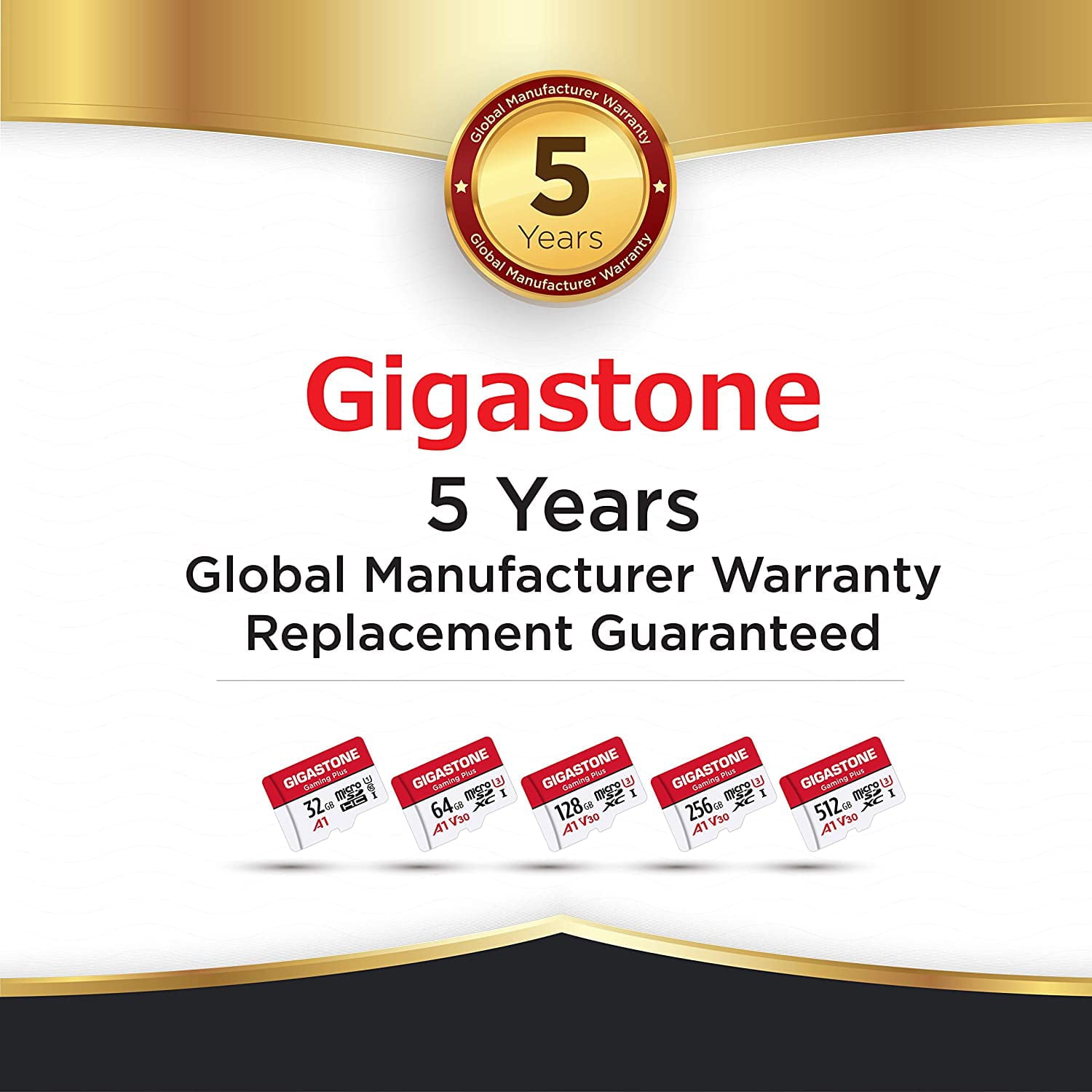 Gigastone 32GB Micro SD Card, Gaming Plus, High Speed 90MB/s, Full HD Video Recording, Compatible with Nintendo Switch Dash Cams GoPro Cameras