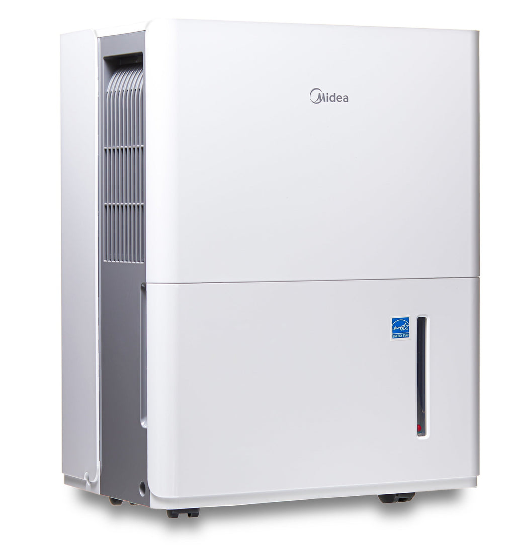 Midea 22-Pint Smart Dehumidifier - Damp Rooms, Energy Star, White, MAD22S1WWT