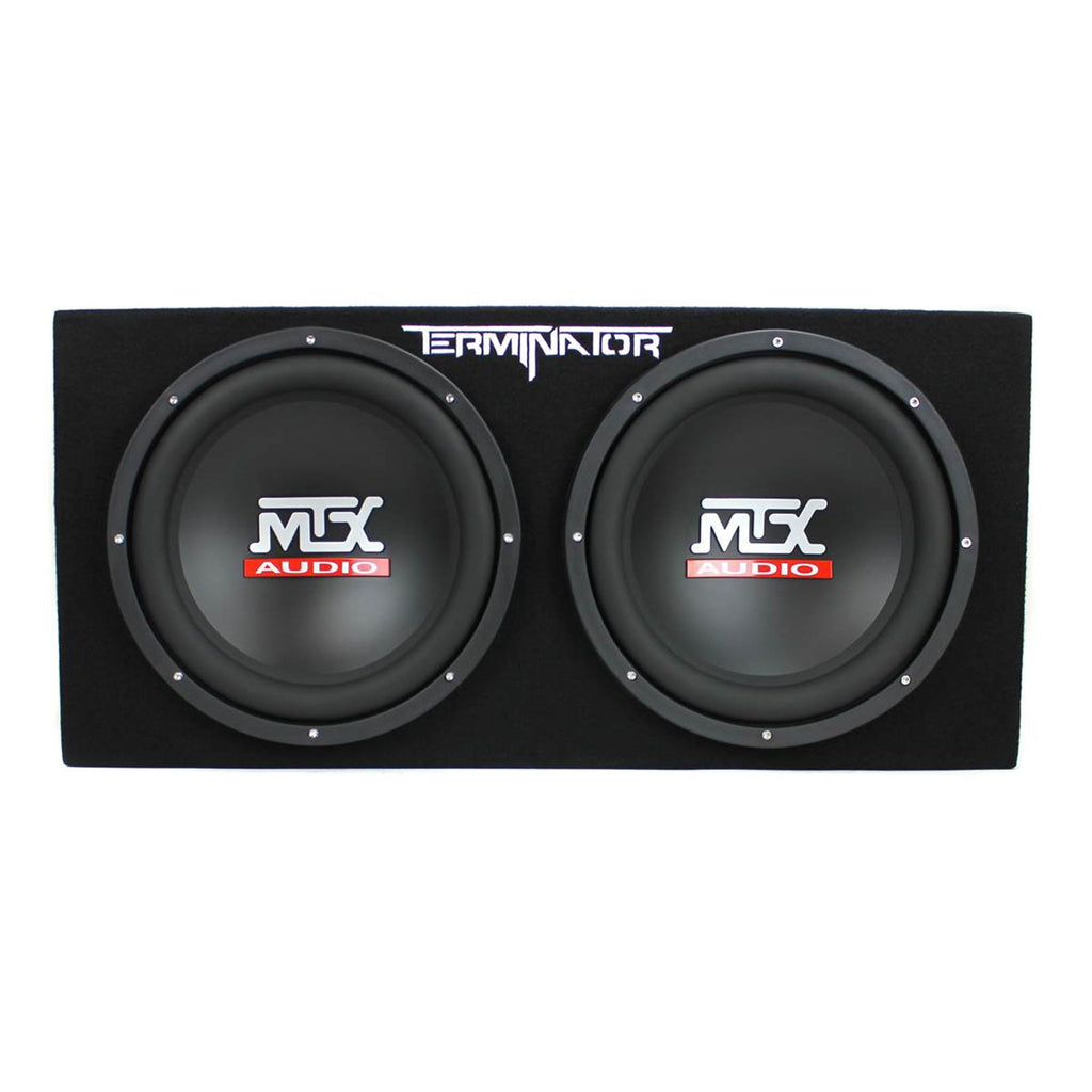 MTX 12" 1200W Dual Loaded Car Subwoofer Audio, Sub Box, Amplifier & Amp Kit
