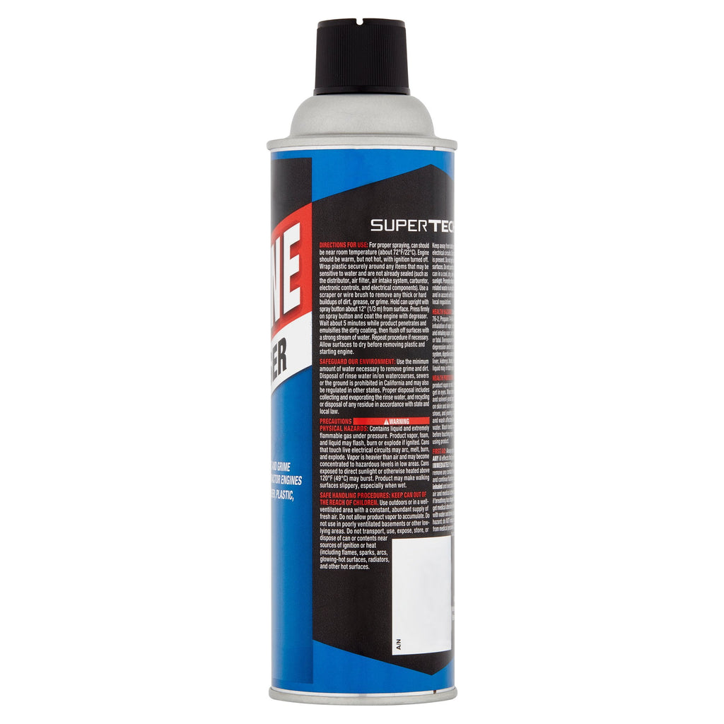 Super Tech Engine Degreaser — Low VOC Formula, 18 oz.