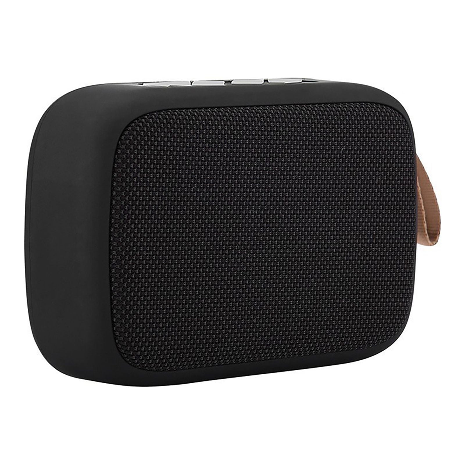 Mortilo School supplies Black wireless mini speaker bluetooth speaker portable card USB flash drive fabric outdoor portable sports black