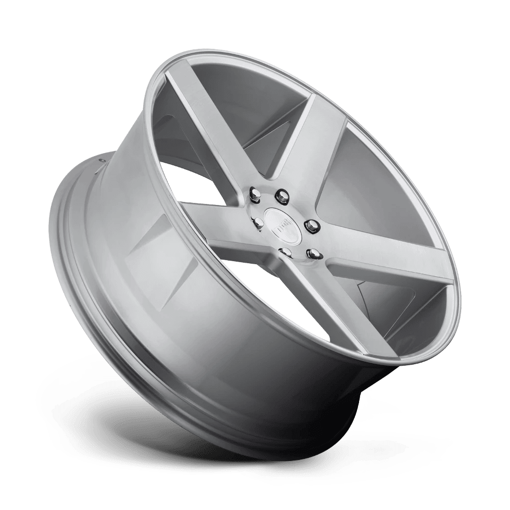 Dub Baller 26X10 Gloss Silver Brushed Wheel