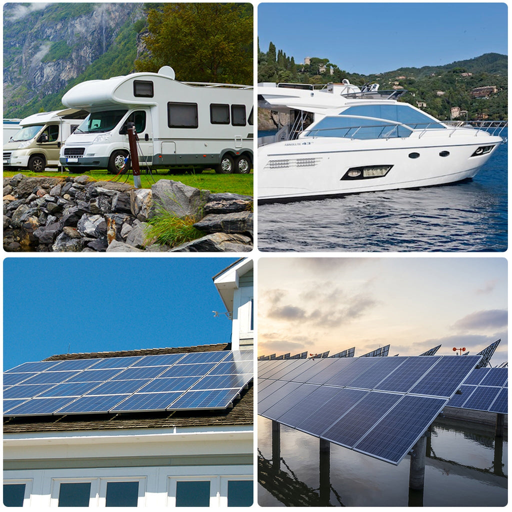 Renogy Deep Cycle AGM Battery 12 Volt 100Ah, Home Improvement Renewable Energy for Marine, RV, Carbin,  Solar Energy Storge, Maintenance-Free, off-Grid Solar System