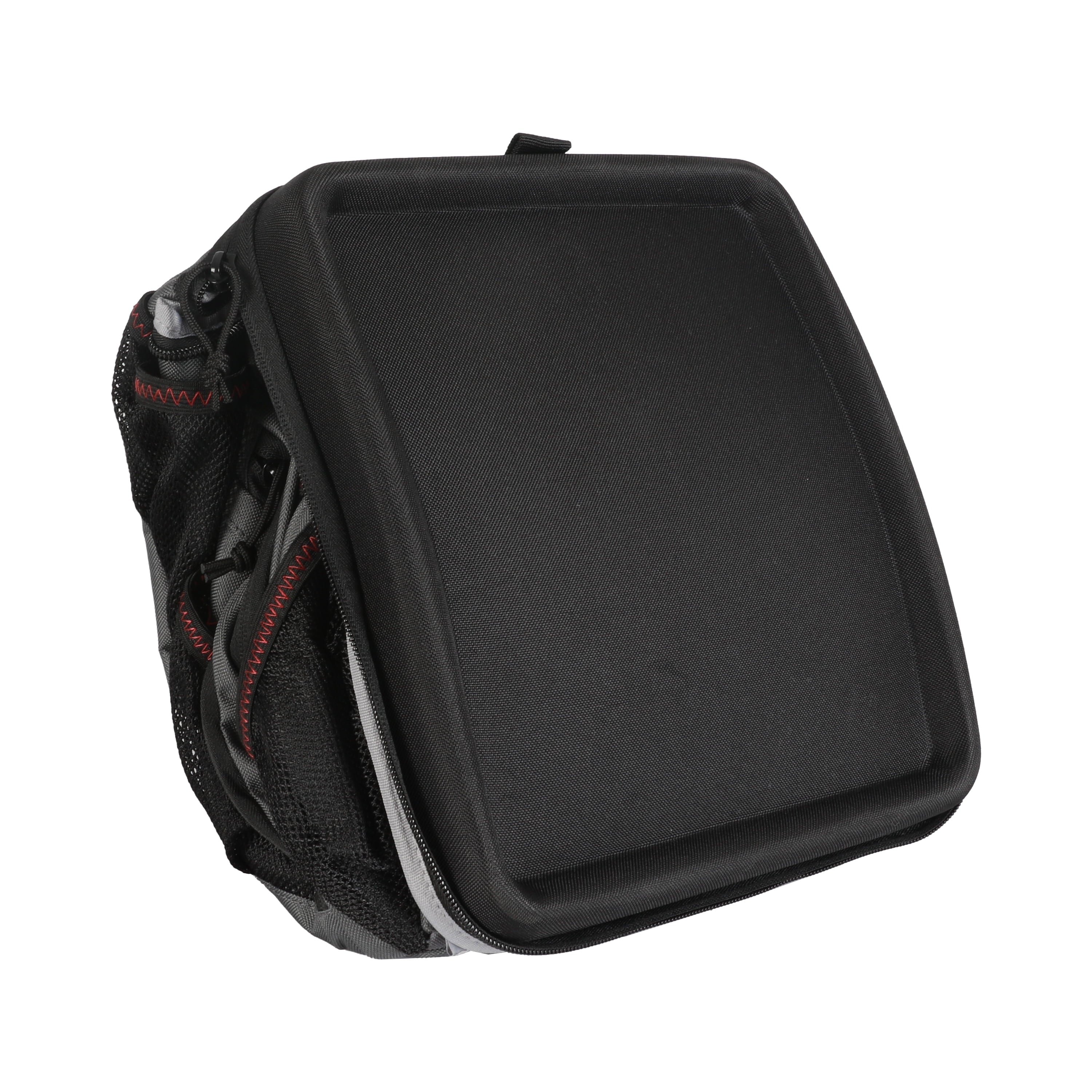 Auto Drive Backseat Organizer with Cup Holders and Storage, Black