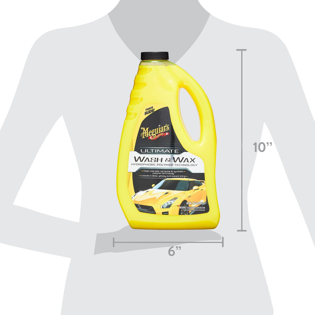 Meguiar's G17748 Ultimate Wash and Wax, 48 oz