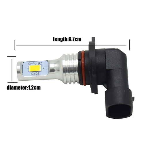 IVBDQV For Toyota Corolla 1993-1997 2001-2013 LED Headlight Bulbs High / Low 9005 9006 6000K White 2pcs
