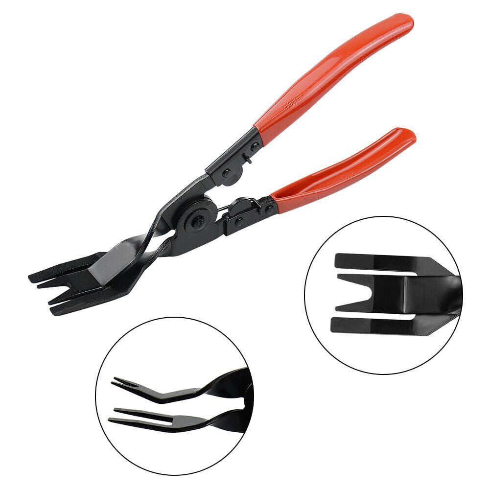 Car Trim Clip Removal Plier Headlight Repair Door Panel Retainer Clip Remove