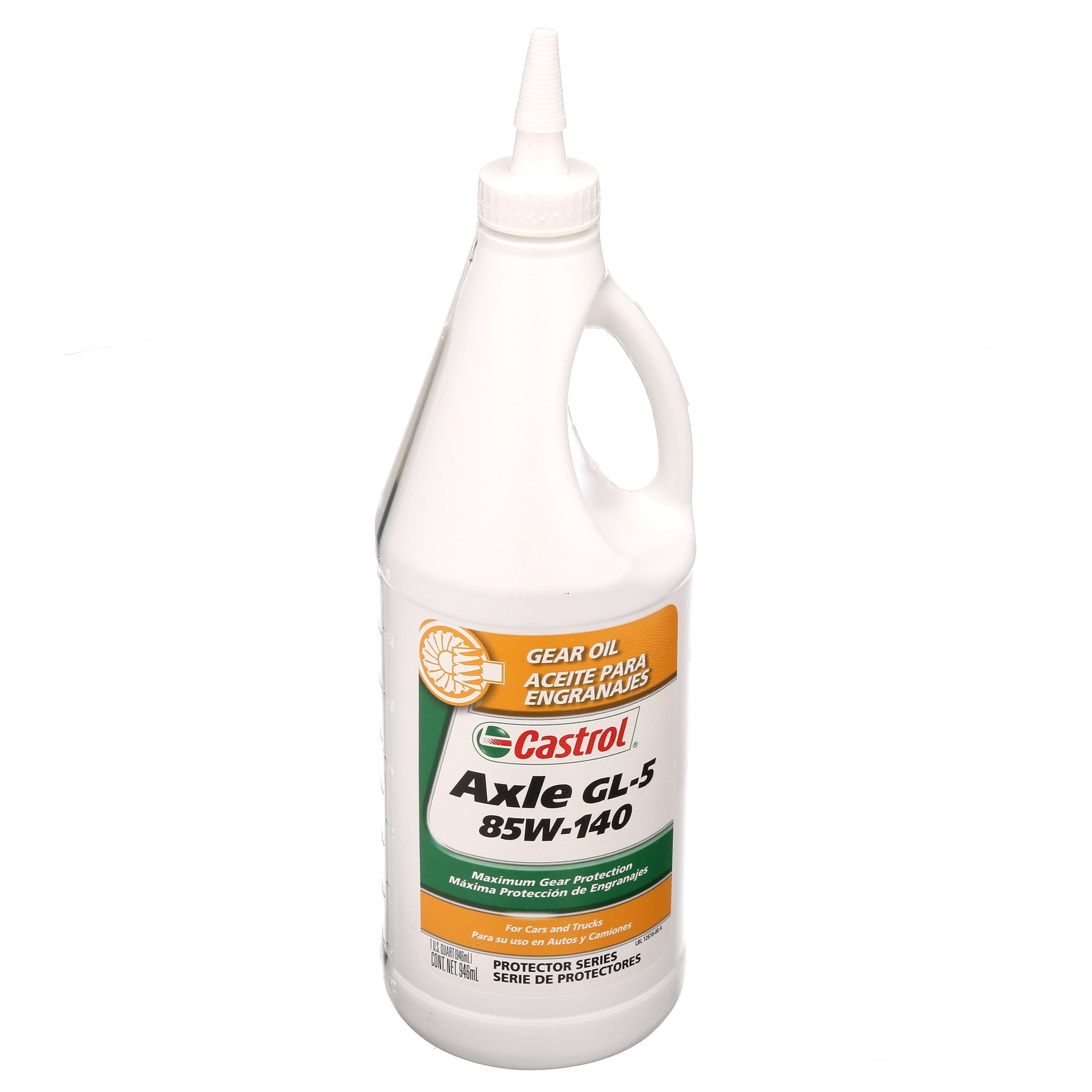 Castrol Axle GL-5 SAE 85W-140 Protector Series Gear Oil, 1 Quart
