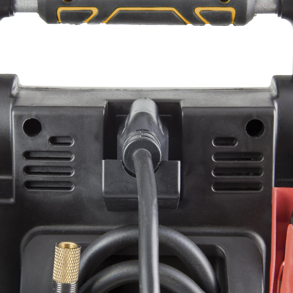 EverStart Maxx J5C09E 1000 Peak Amp Jump Starter with Compressor, Pivoting LED Light, DC and USB Port