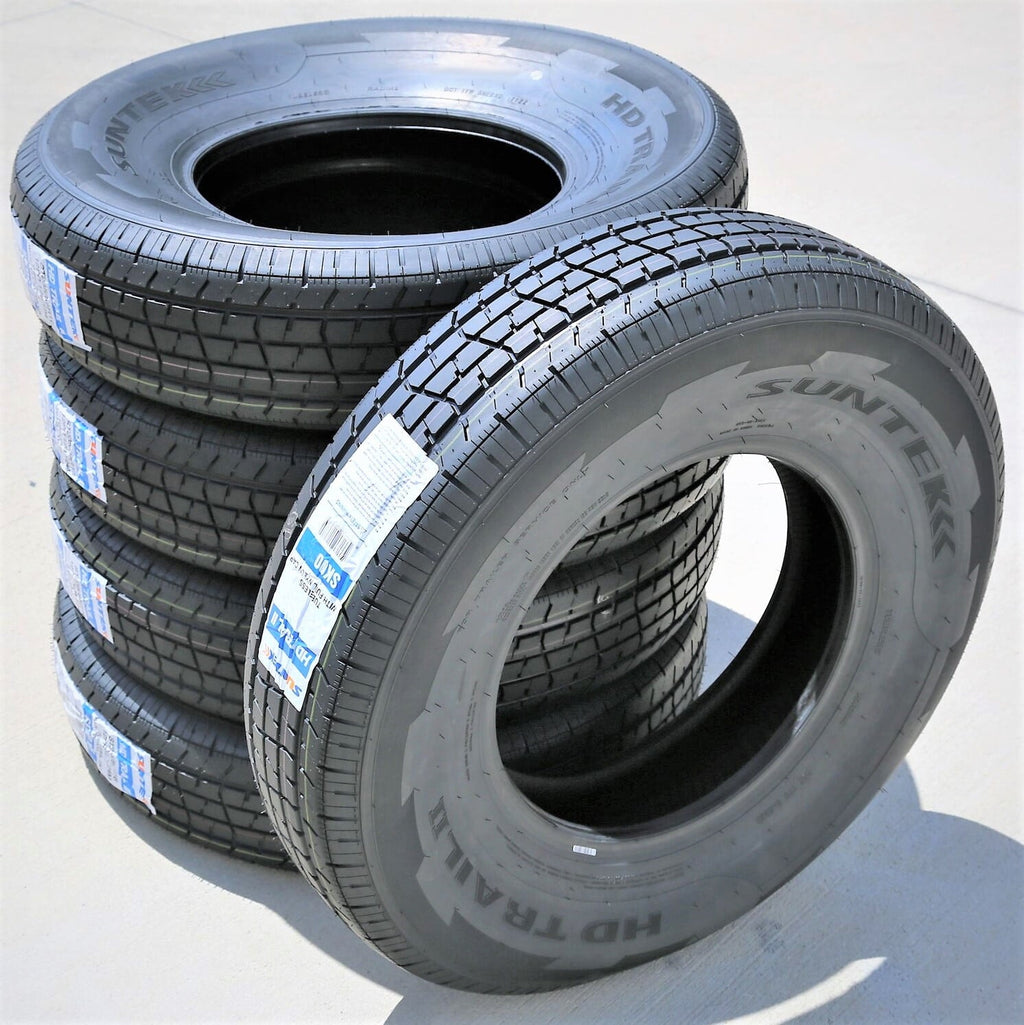 Suntek HD Trail 2 Semi Steel ST 205/75R15 Load D 8 Ply Trailer Tire