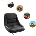 DENEST Forklift Seat Adjust Forklift Seat Set Black Truck Cushion Adjust Driver-Side Seat