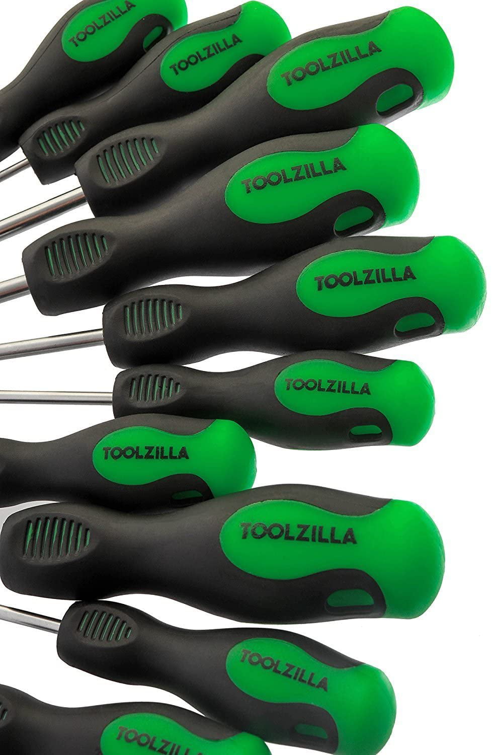 TOOLZILLA Screwdriver Set for DIY and Home Fixes (10 Pieces)