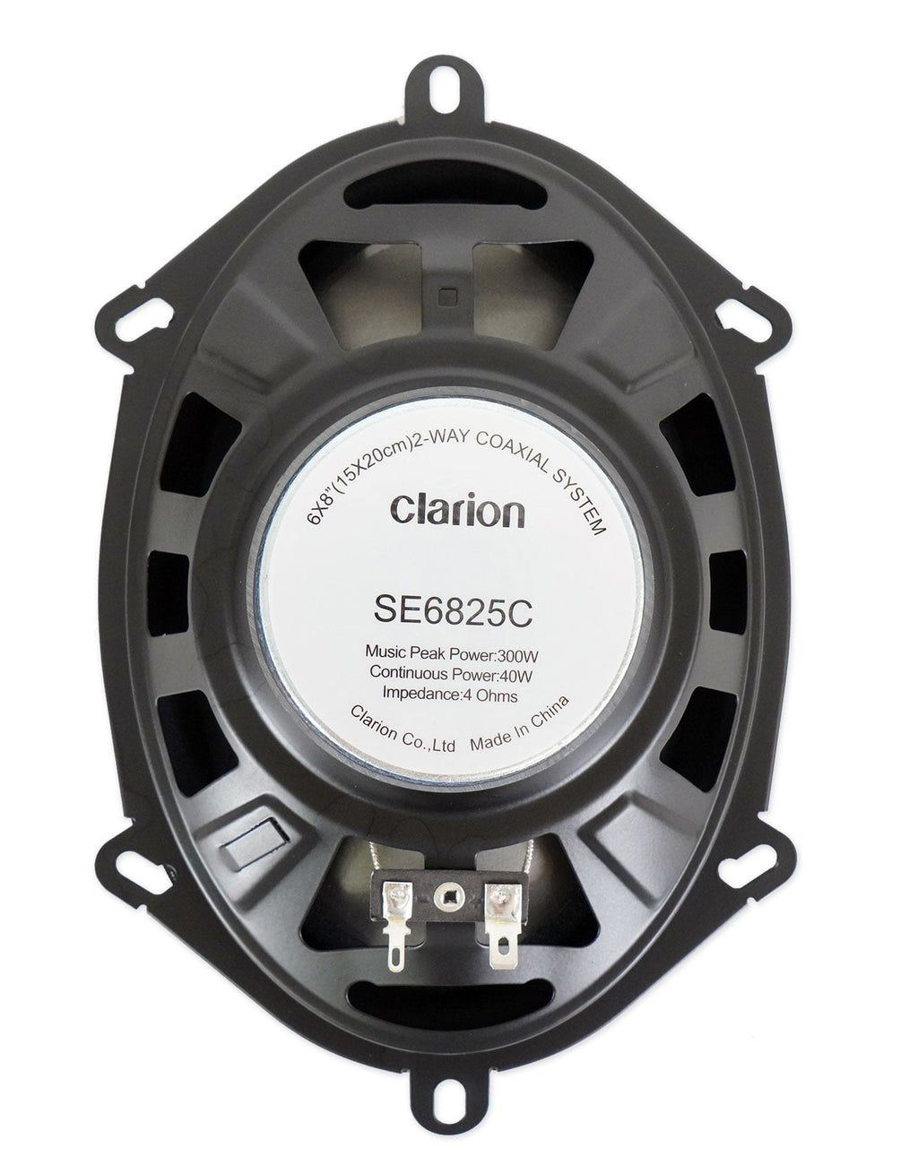 (4) Clarion SE6825C 300 Watt 6x8" 2 Way Car Audio Speakers
