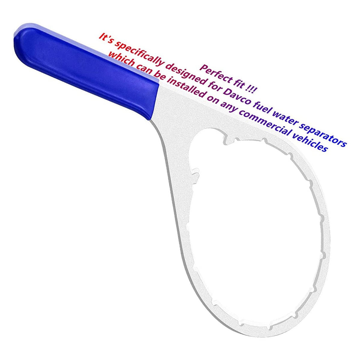 Growment Fuel Filter Wrench 380134 382 Fuel Water Separator, 6 Inch Colar/Vent Cap Wrench for Trucks Freightliner Kenworth