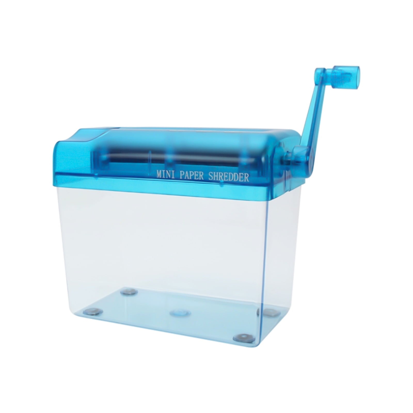 SuoKom Mini Hand Shredder Portable Paper Shredder A6 Manual Shredder Documents Paper Documents Cutting Tool Shredders on Clearance