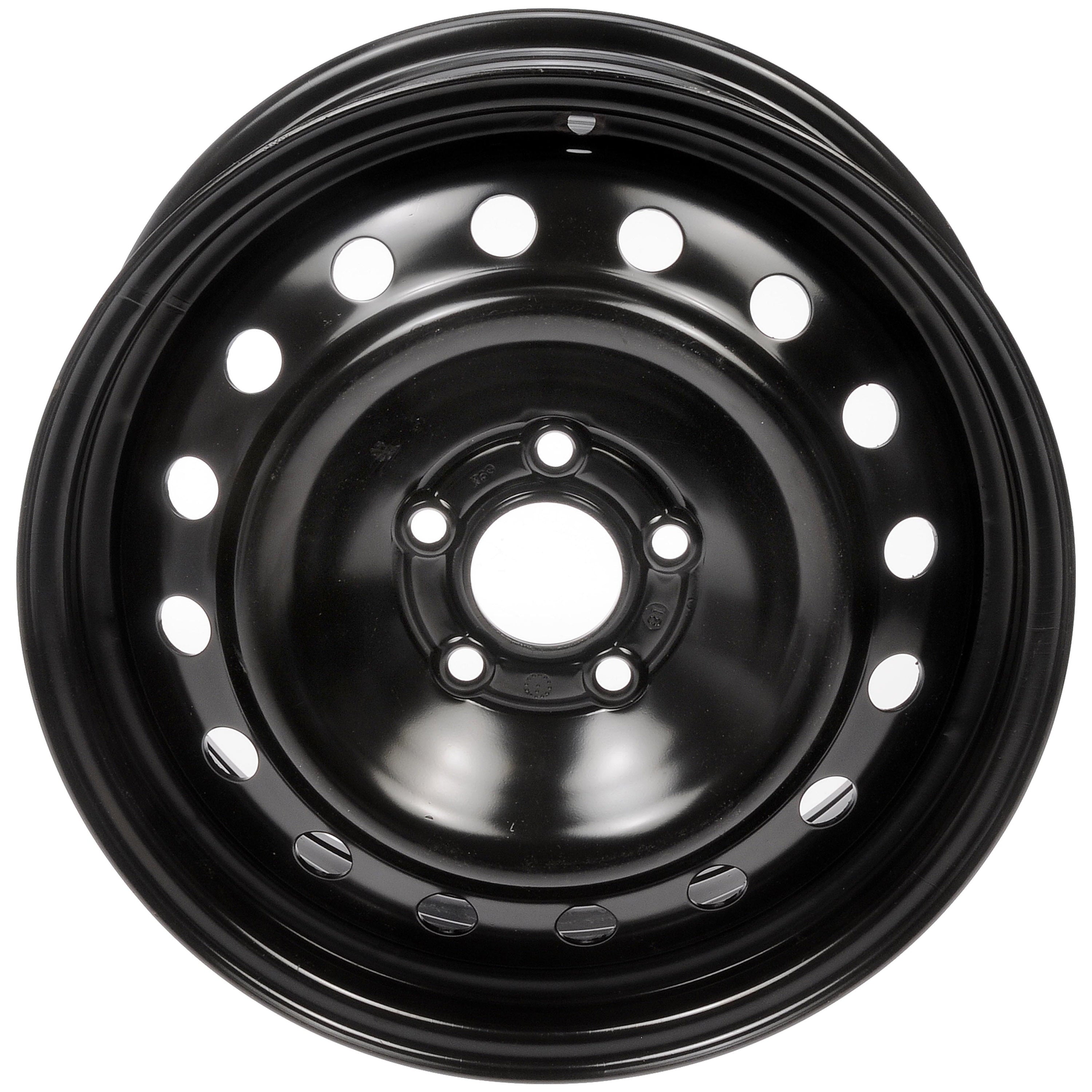 Dorman 939-141 Steel 16" Wheel Rim 16 x 6.5-inch 5-Lug Black, for Specific Ford Models Fits select: 2013-2019 FORD FUSION, 2012-2018 FORD FOCUS