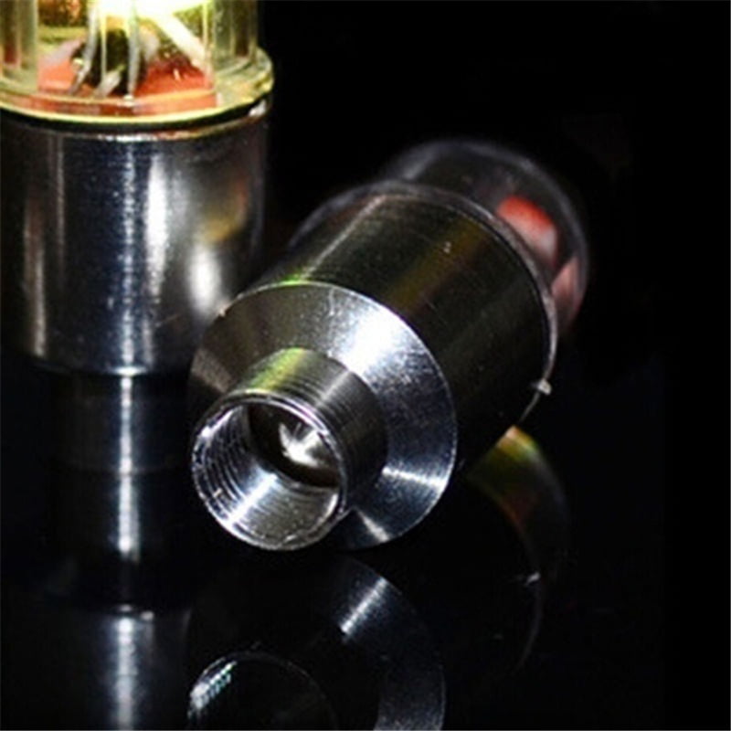2/4/8pcs Bike Car Motorcycle Wheel Tire Tyre Valve Cap Flash LED Light Spoke Lamp Car Stem Cap