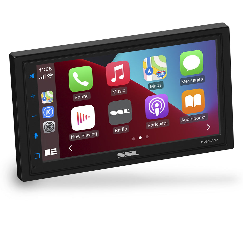 Sound Storm Laboratories DD988ACP 6.75” Apple CarPlay Android Auto Car Player