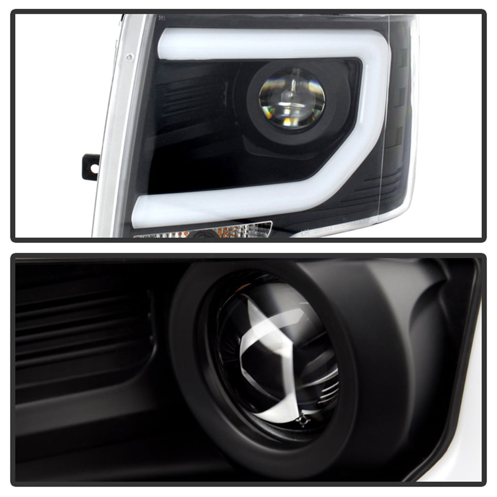 Projector Headlights - Halogen Fits select: 2009 FORD F150, 2013-2014 FORD F150 SUPER CAB