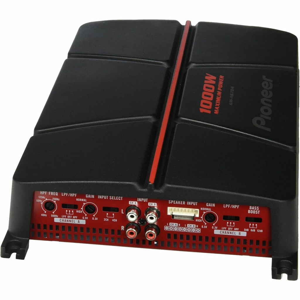 Pioneer GM-A6704  GM - Series Amplifier - Black