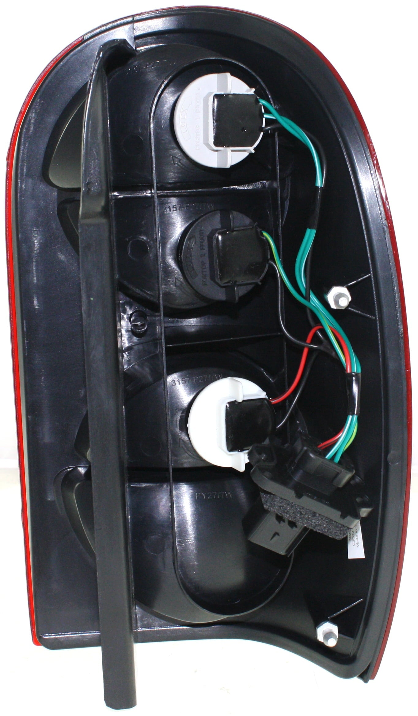 Tail Light Compatible With 2005-2007 Jeep Liberty Left Driver With bulb(s)