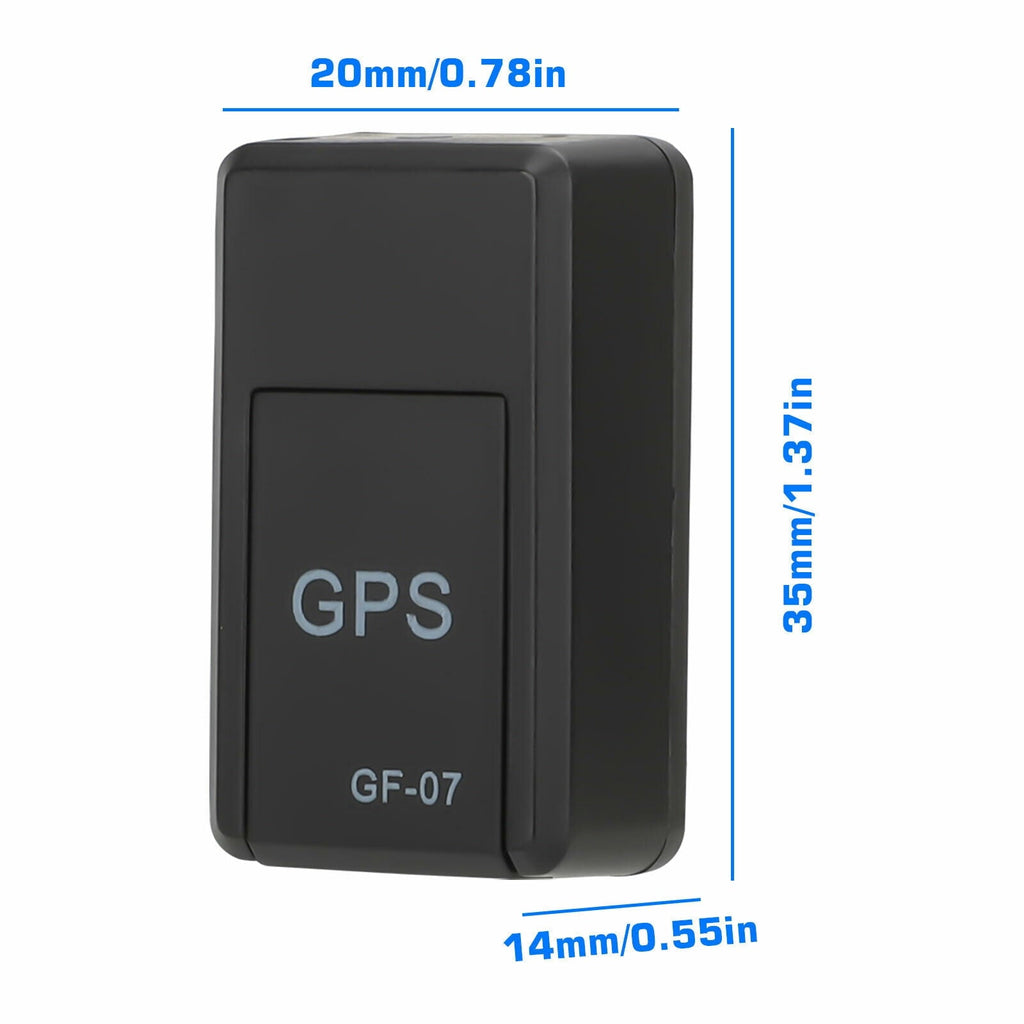 GPS Tracker for Vehicle, Car, Truck, RV, Equipment, Mini Hidden Tracking Device for Kids and Seniors, Use with Smartphone and Tra