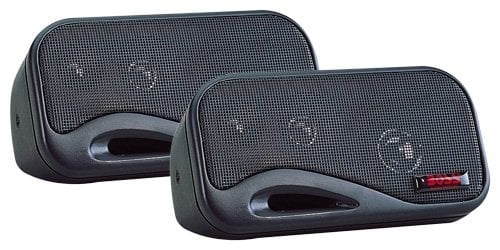 2) BRAND NEW BOSS Audio AVA-6200 80 Watt 3 Way 4 Ohm Car Audio Box Speakers
